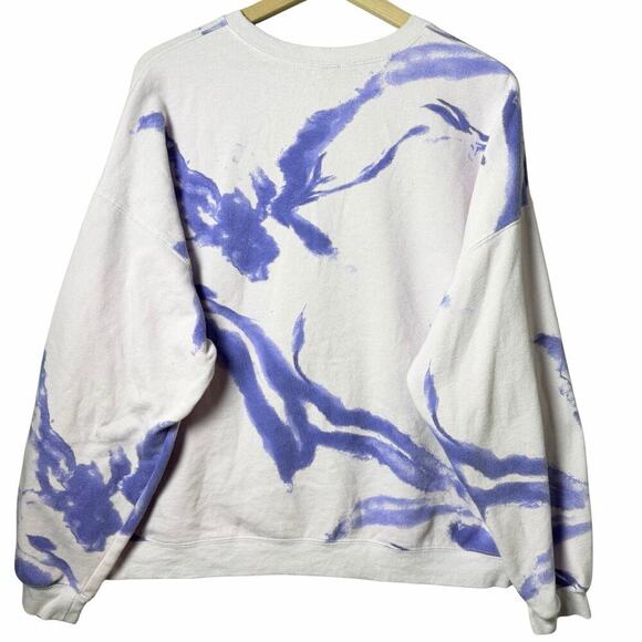 Wild Fable Sweatshirt Purple Tie-Dyed Long Sleeve Women’s Size XXL - Picture 2 of 10